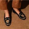 bypaige+ladies+fox+and+wreath+needlepoint+loafers