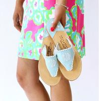 Palm Beach Classic Adult Monogrammed Sandals